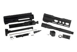 TacFire .300 Blackout AR-15 Upper Receiver Build Kit with Bolt Carrier Group - 7.5in barrel features a free float MLOK handguard